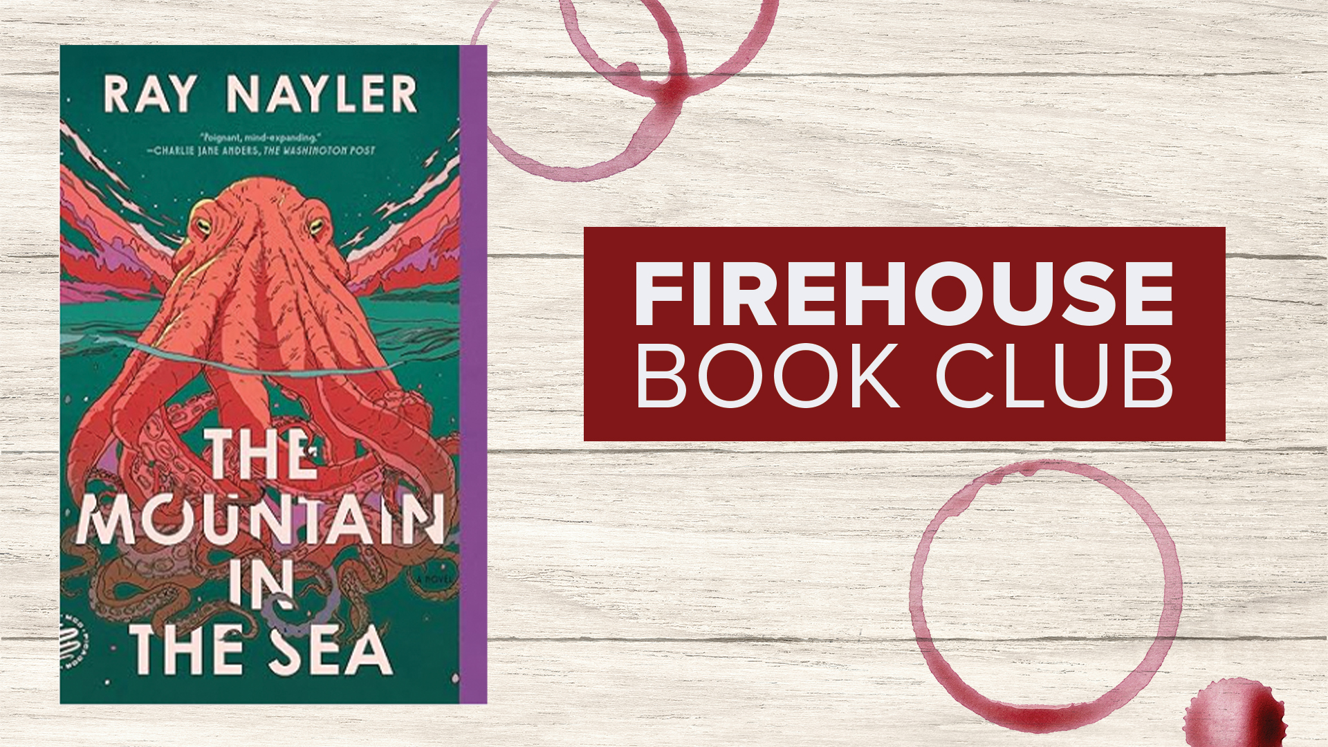 Firehouse Book Club in Rapid City SD - The Mountain in the Sea